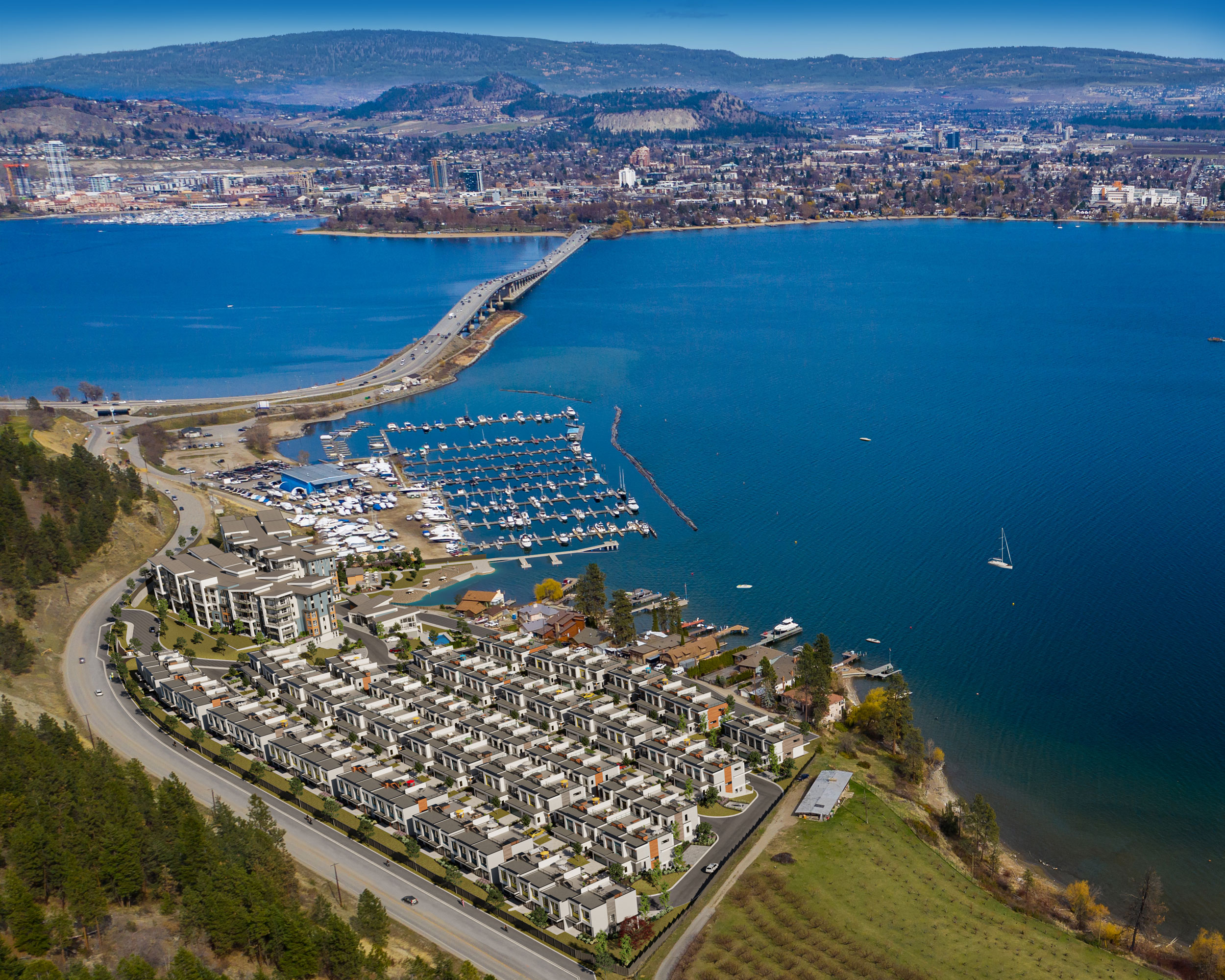 Shelter Bay Kelowna 108 Spectacular View Townhomes
